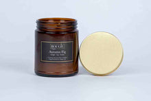 Load image into Gallery viewer, Autumn Fig Bougie Amber Jar