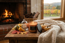 Load image into Gallery viewer, Harvest Bougie Amber Bubble Tumbler