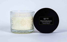 Load image into Gallery viewer, Honeysuckle Jasmine Bougie Cut Glass Clear