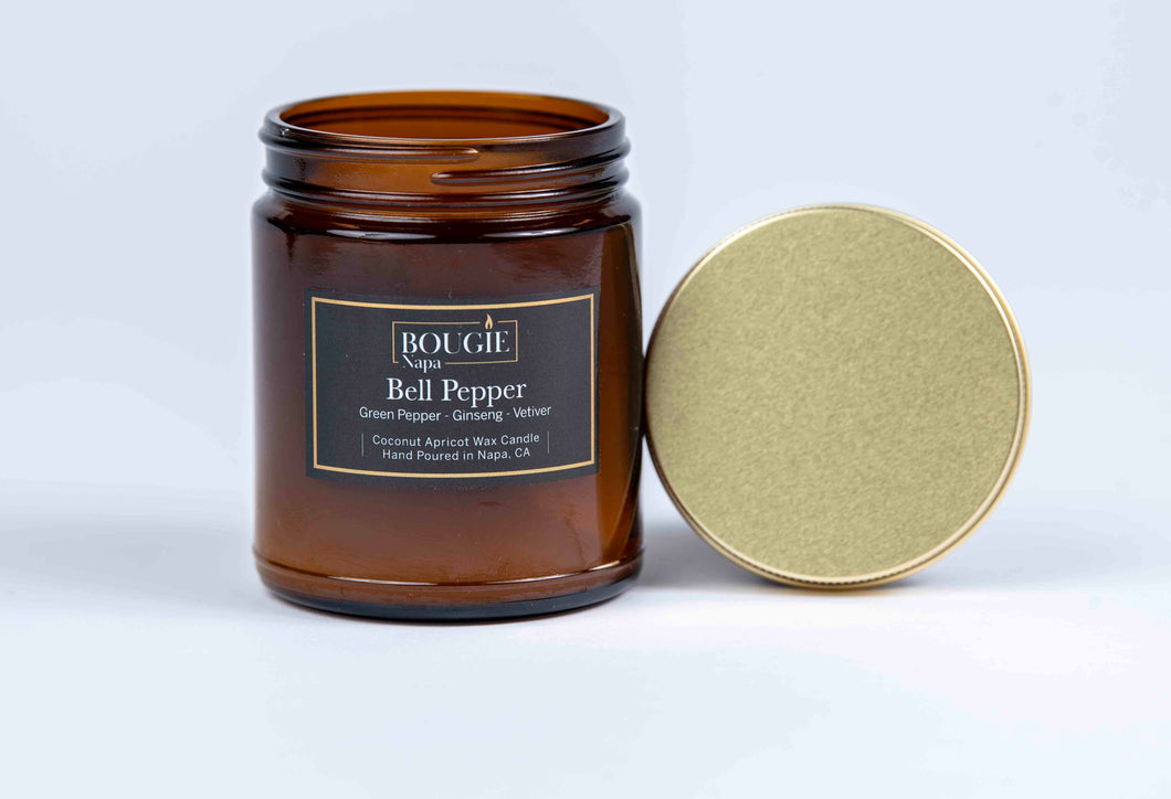Bell Pepper Bougie Amber Jar