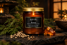 Load image into Gallery viewer, Bonsai Bougie Amber Jar
