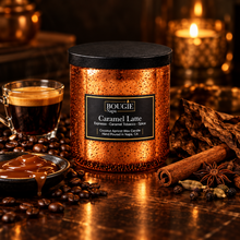 Load image into Gallery viewer, Caramel Latte Bougie Amber Bubble Tumbler
