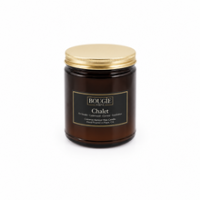 Load image into Gallery viewer, Chalet Bougie Amber Jar
