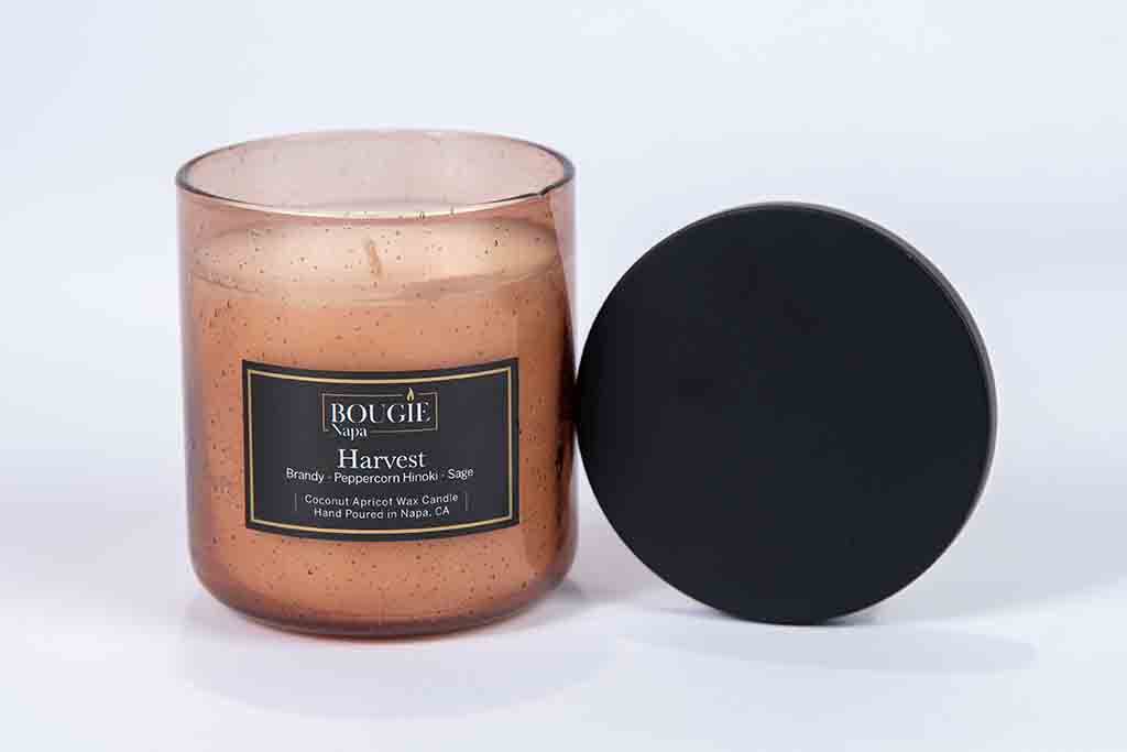 Harvest Bougie Amber Bubble Tumbler