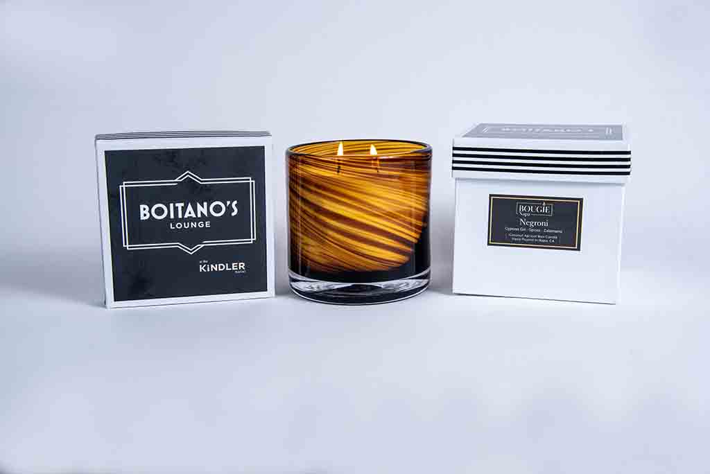 Boitano's Lounge Negroni Candle